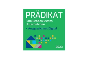 Prädikat Familienbewusstes Unternehmen 2023